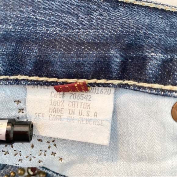 7 for All Mankind Limited Edition Studded Jeans - Picture 7 of 16